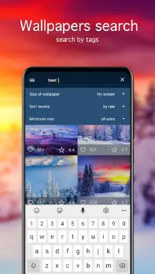 Winter Wallpapers 4K android App screenshot 3