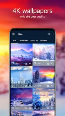 Winter Wallpapers 4K android App screenshot 4